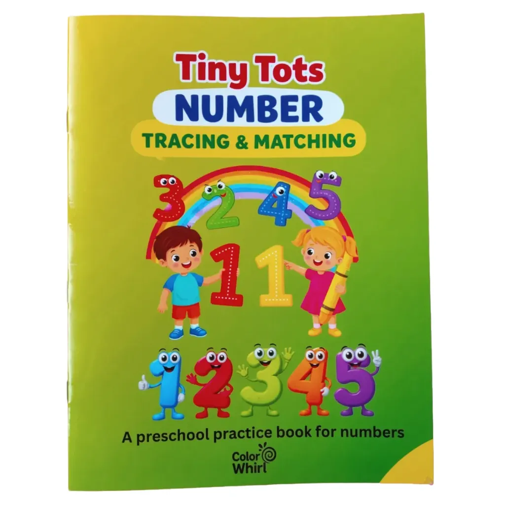 [TT N003] Tiny Tots Number: Tracing & Matching ( Preschool practice book)